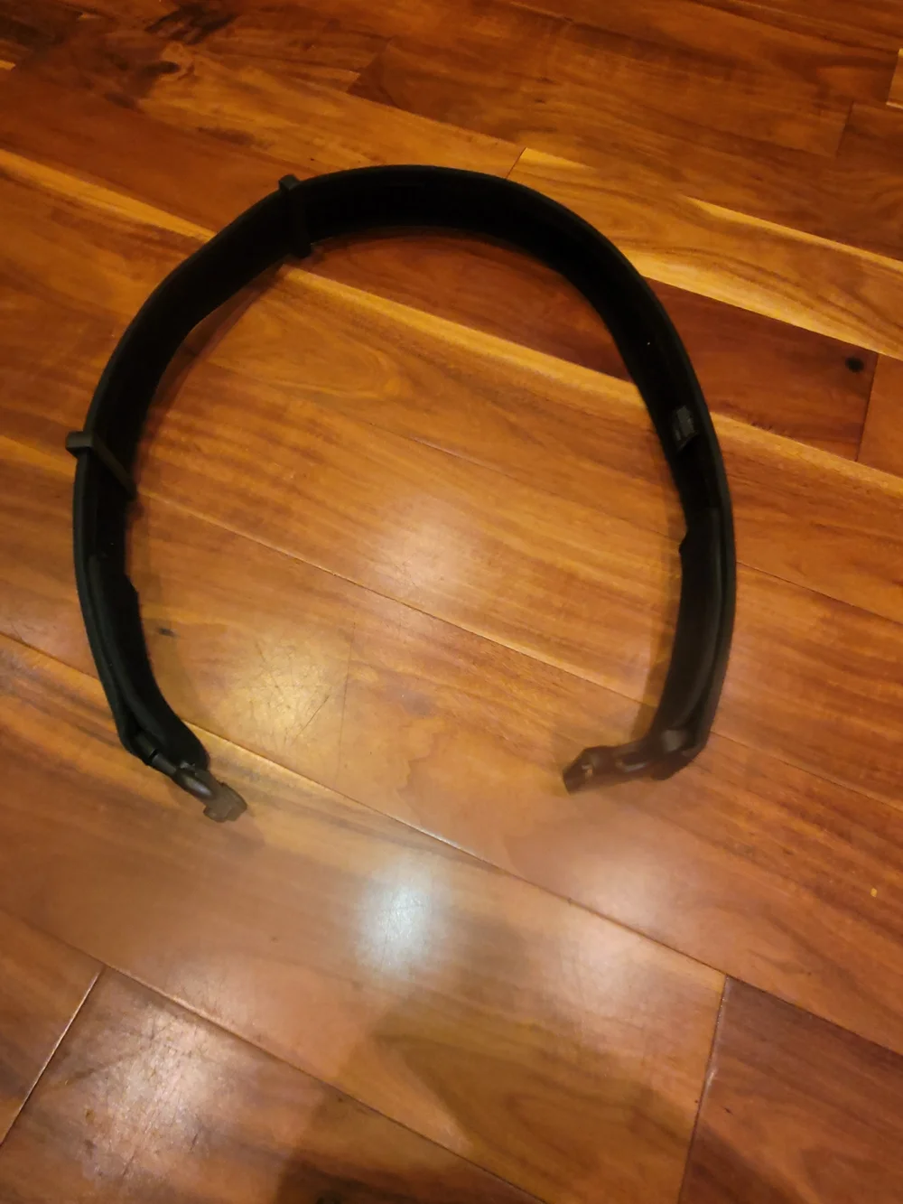 Heavy-Duty Black Tactical Web Belt with Quick-Release Buckle